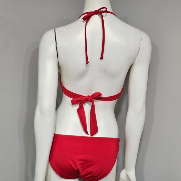 Becca Avery Halter Top and Fiesta Bottom Bikini Set - Picture 4 of 12
